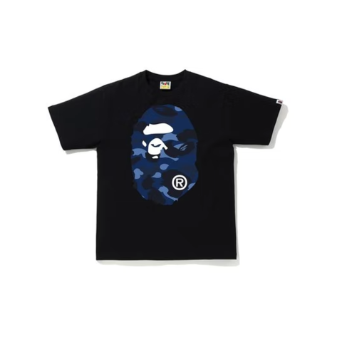 BAPE Color Camo Big Ape Head Black T-Shirt (SS20)