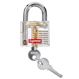 Supreme Supreme Transparent Lock Clear