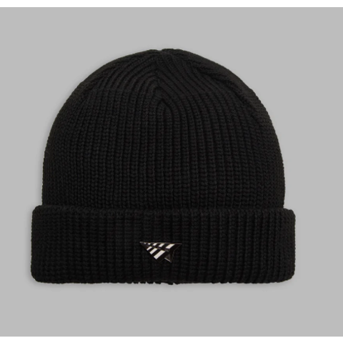 Paper Planes 'The Wharfman Beanie' BLACK