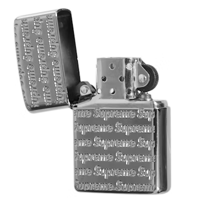 セール！ Supreme Repeat Engraved Zippo silverジッポー - crumiller.com