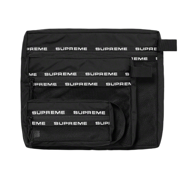 Supreme Supreme Organizer Pouch Set Black