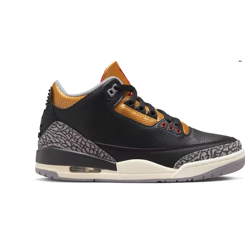 Jordan 3 Retro Black Cement Gold (W) 7.5W