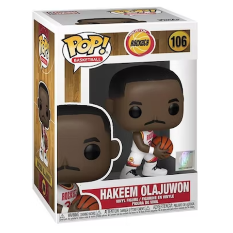 Funko Pop! Basketball Houston Rockets Hakeem Olajuwon Figure #106