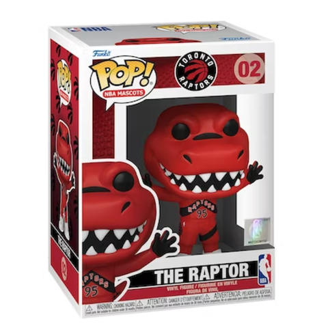 Funko Pop! NBA Mascots Toronto Raptors The Raptor Figure #02