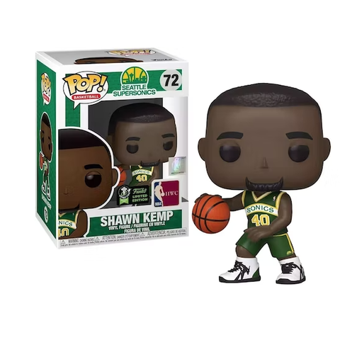 Funko Pop! Basketball NBA Shawn Kemp Spring Convention Exclusive Figure #72