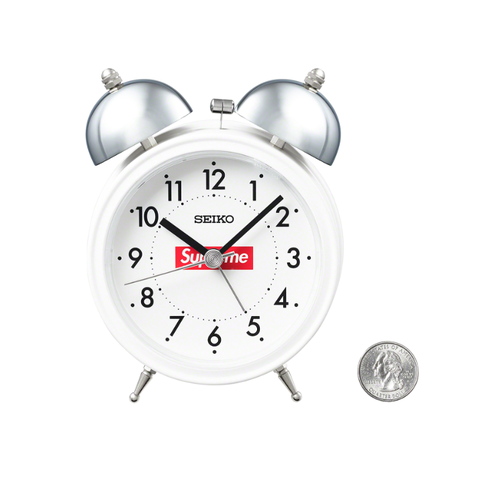 Supreme 'Seiko Alarm Clock' White