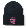 Anti Social Social Club Mr. Bean Knit Cap - Black