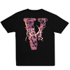 Vlone x Never Broke Again Eyes T-shirt 'Black' LARGE