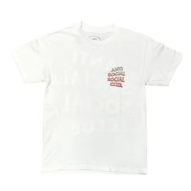 ASSC Anti Social Social Club Technologies Inc. 2001 T-shirt 'White'