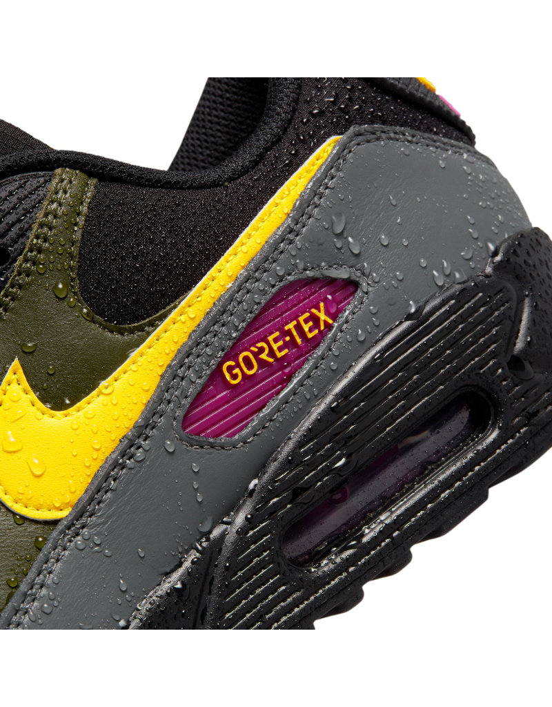 Air Max 90 Gtx Black/Yellow Sports Gallery