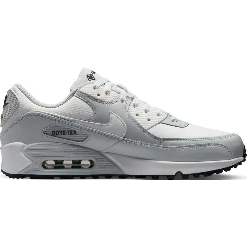 air max 90 365 sneaker in white & wolf grey