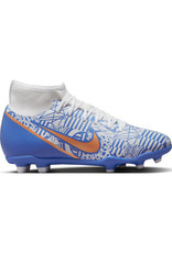 Nike Superfly 9 Club Cr7 Fg/Mg- White/Blue Nike Superfly 9 Club Cr7 Fg/Mg- White/Blue