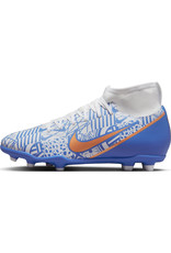 Nike Superfly 9 Club Cr7 Fg/Mg- White/Blue Nike Superfly 9 Club Cr7 Fg/Mg- White/Blue