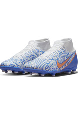 Nike Superfly 9 Club Cr7 Fg/Mg- White/Blue Nike Superfly 9 Club Cr7 Fg/Mg- White/Blue
