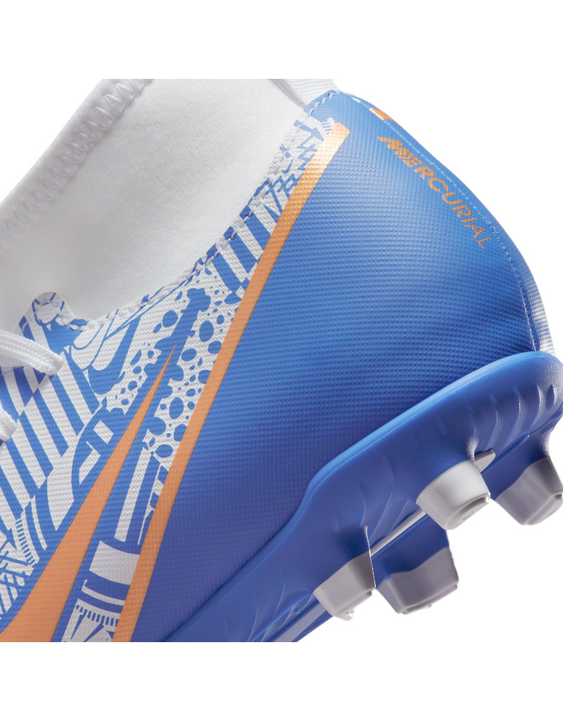 Nike Superfly 9 Club Cr7 Fg/Mg- White/Blue