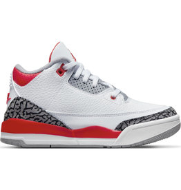 Jordan Jordan 3 Retro Bp- White/Red