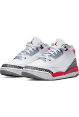 Jordan Jordan 3 Retro Bp- White/Red