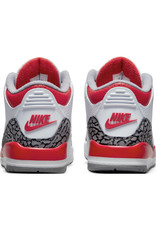 Jordan Jordan 3 Retro Bp- White/Red