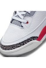 Jordan Jordan 3 Retro Bp- White/Red