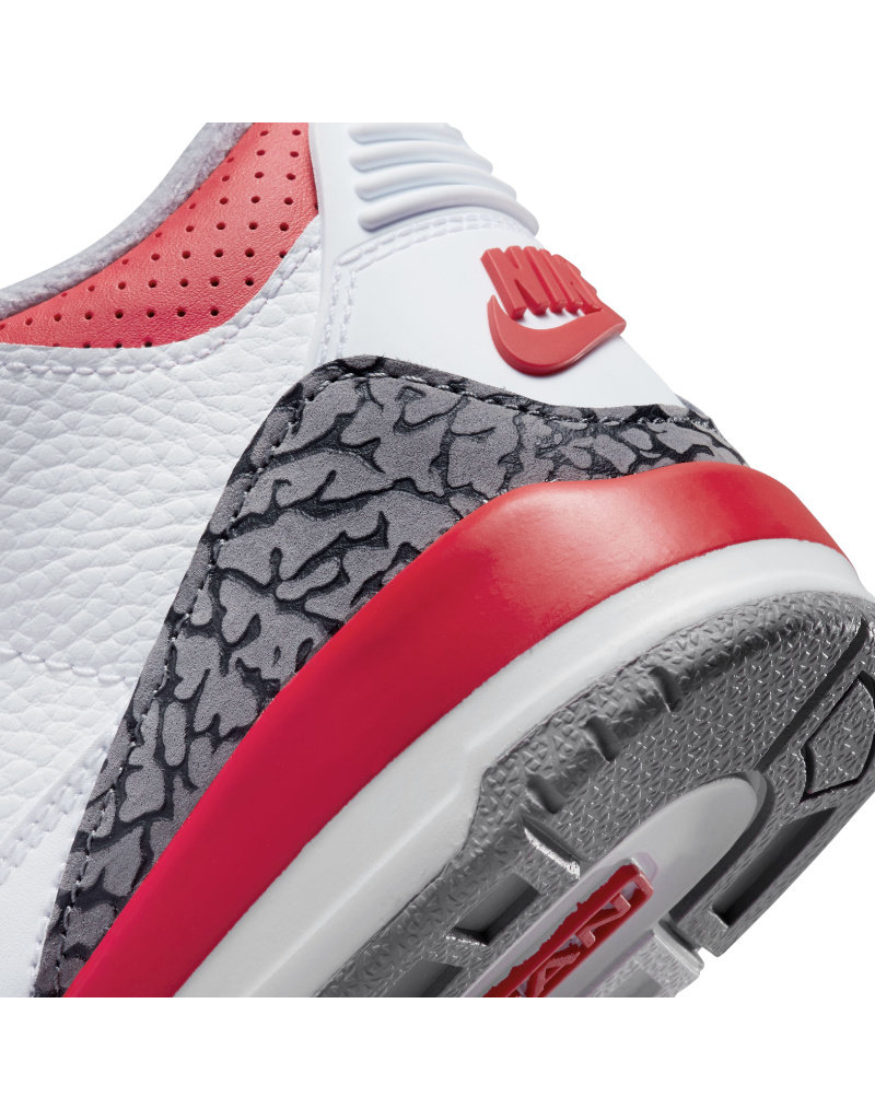 jordan 3 retro white and red