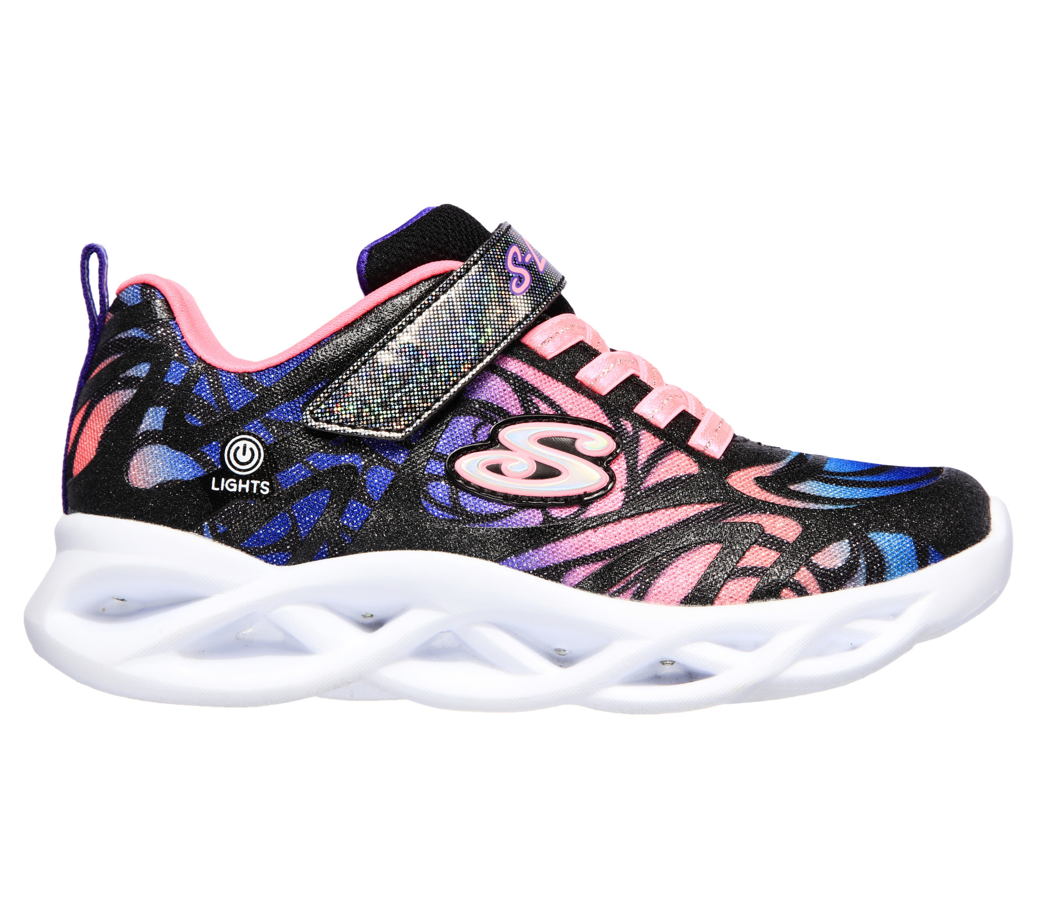 Skechers Twisty Brights-Dazzle Flash- Bkmt