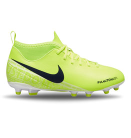 Nike Jr Phantom Vsn Club Df Fg/Mg- Neon