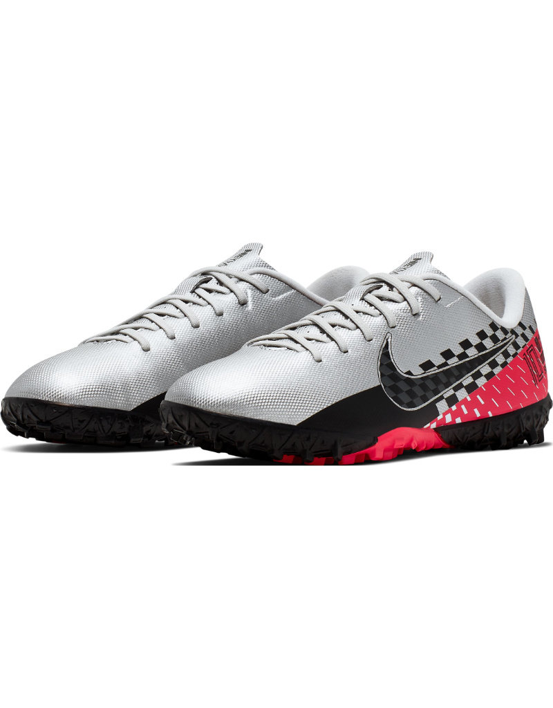 Nike Jr Vapor 13 Academy Njr Tf- Silver/Black/Red