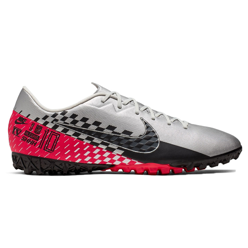 Nike Vapor 13 Academy Njr Tf- Silver/Black/Red