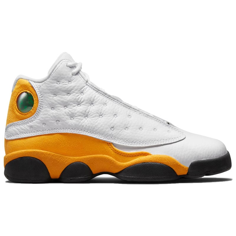 Jordan Gs Retro 13 'Del Sol'- White/Yellow