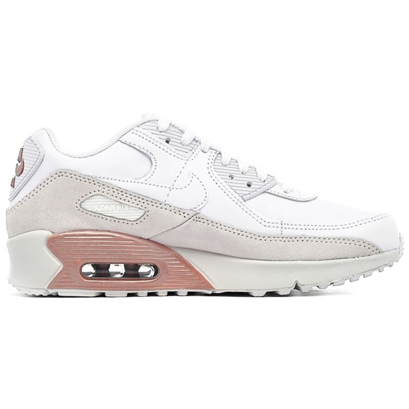 Nike Gs Air Max 90 Se- White/Bronze