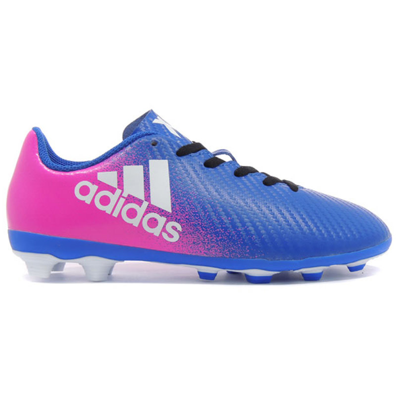Adidas Jr X 16.4 FxG- Blue/Pink