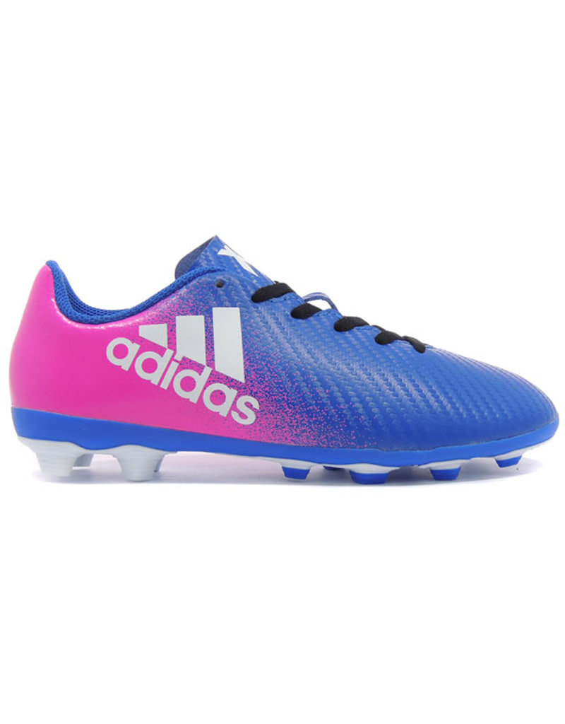 Adidas Jr X 16.4 FxG- Blue/Pink
