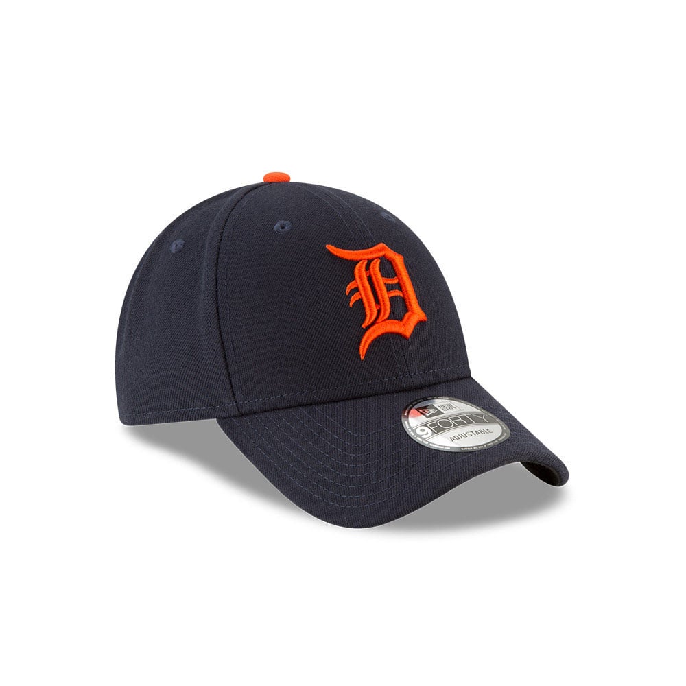New Era MLB Detroit Tigers Road Navy 9Forty The League-Navy/Orange