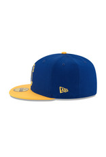 New Era NBA 59Fifty Golden State Warriors- Blue/Yellow