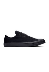 Converse Chuck Taylor All Star Low- Black Monochrome Converse Chuck Taylor All Star Low- Black Monochrome