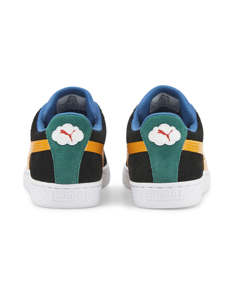 Puma Suede Garfield- Black/Yellow