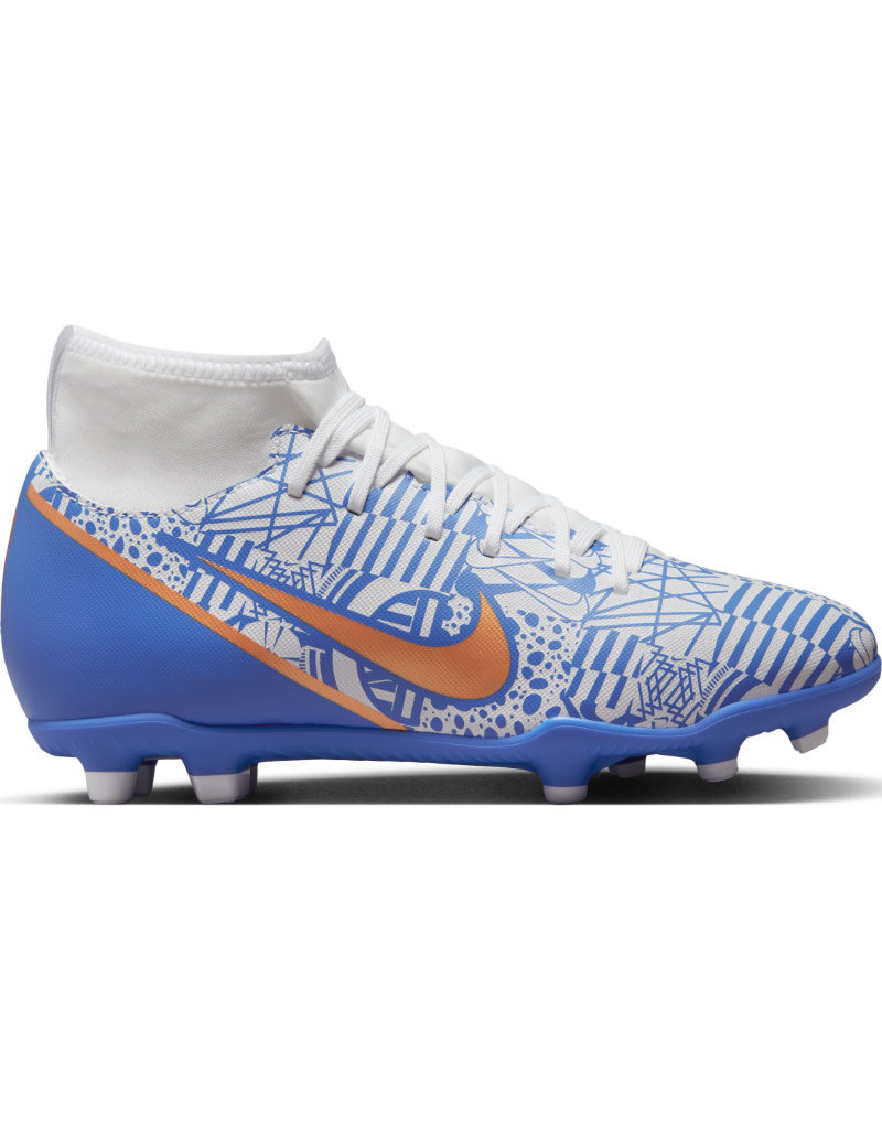 Nike Superfly 9 Club Cr7 Fg/Mg- White/Blue