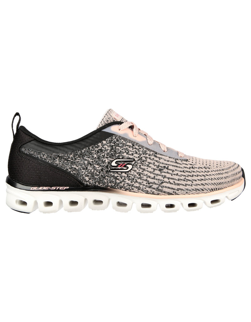 Skechers W Glide-Step - Head Start- Bklb