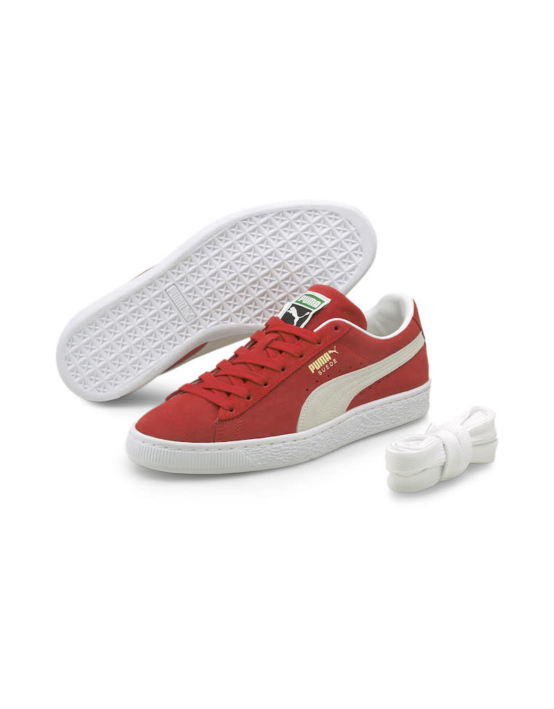 Puma Suede Classic Xxi- Red/White