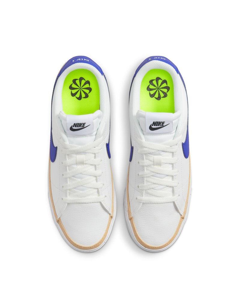 Wmns Nike Court Legacy Nn White/Blue Sports Gallery Wmns Nike Court Legacy Nn White/Blue Sports Gallery