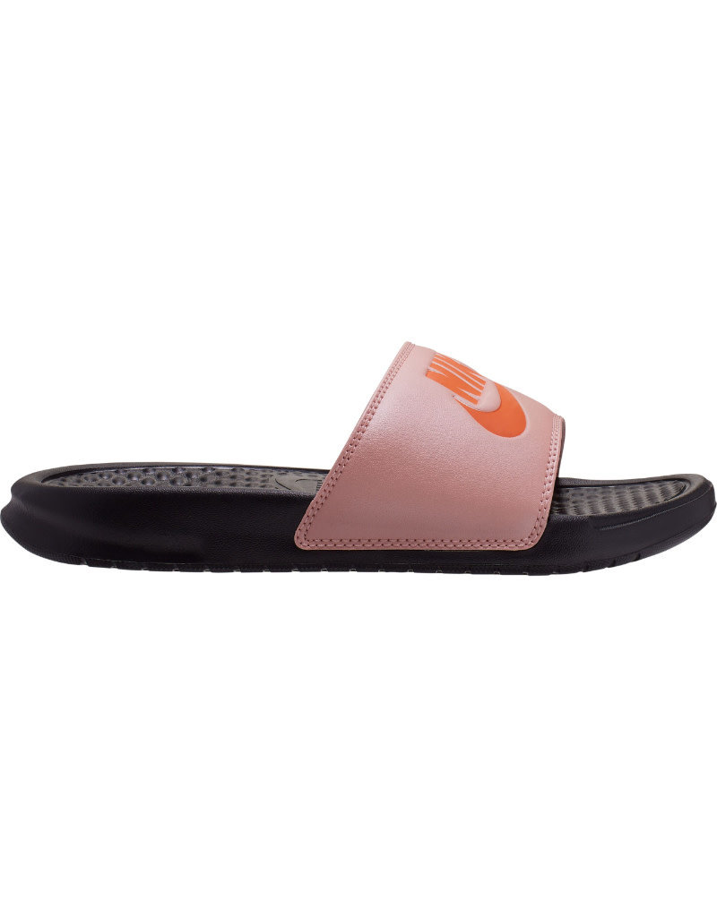 Nike Wmns Benassi JDI- Black/Coral
