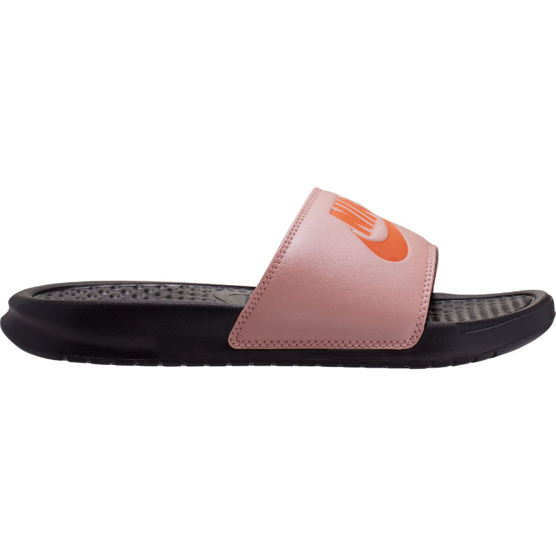 Nike Wmns Benassi JDI- Black/Coral
