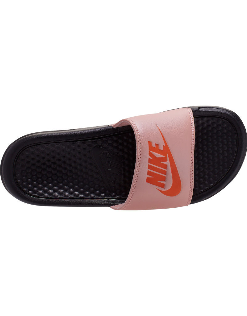Nike Wmns Benassi JDI- Black/Coral