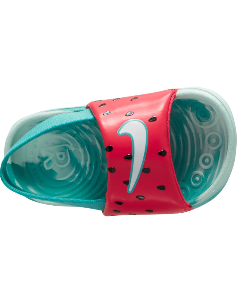 Nike Slides Kids Kawa Slide SE1 (TD)- Red/Teal