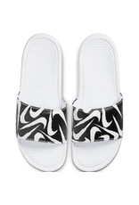 Nike Benassi JDI Print- White/Black