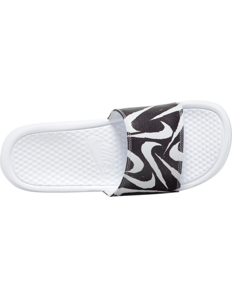 Nike Benassi JDI Print- White/Black