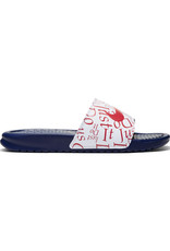 Nike Wmns Benassi JDI Print- Royal Blue/Red