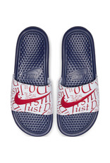 Nike Wmns Benassi JDI Print- Royal Blue/Red