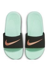 Nike Slides Kawa Slide (PS)- Off Black/Green