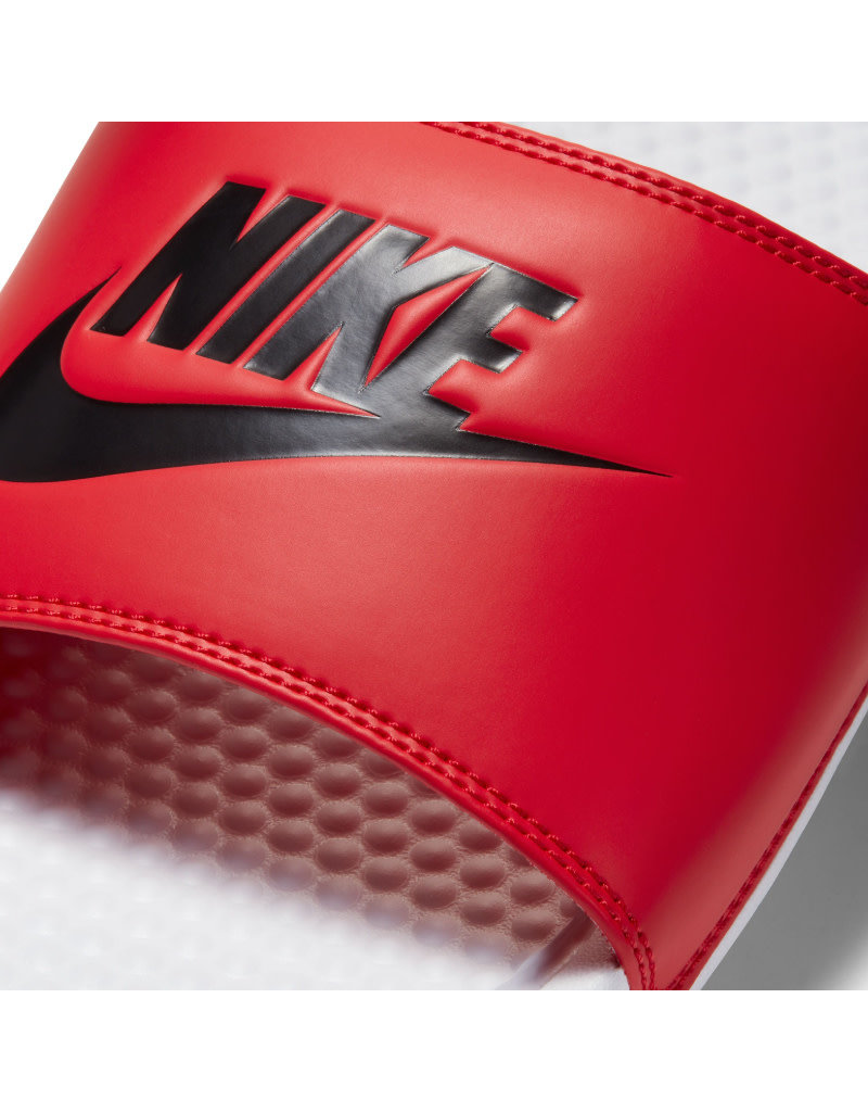 Nike Benassi JDI- White/Red